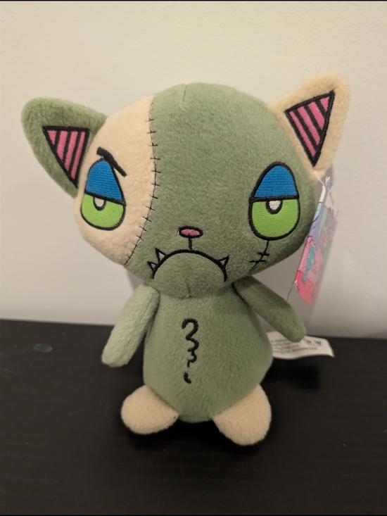 Gus Fink Other - Herb Cumberflop Stitch Kittens by Gus Fink - green zombie cat plush